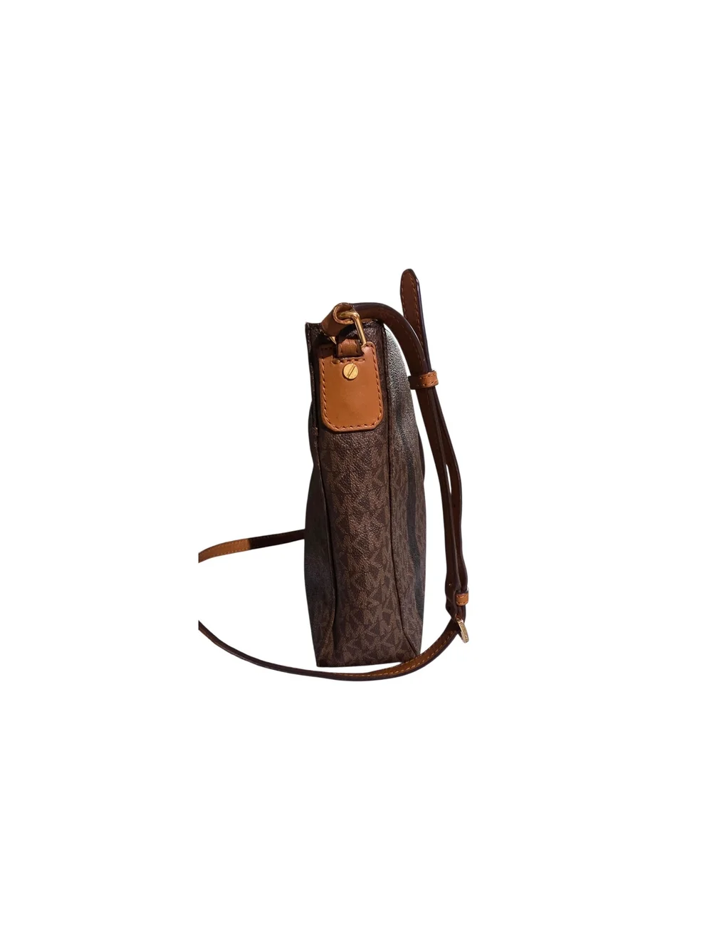 Michael Kors Brown Signature Crossbody Bag